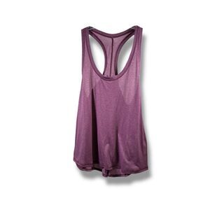 Lululemon Racerback Singlet Tank Top in Heathered Vintage Plum Size M